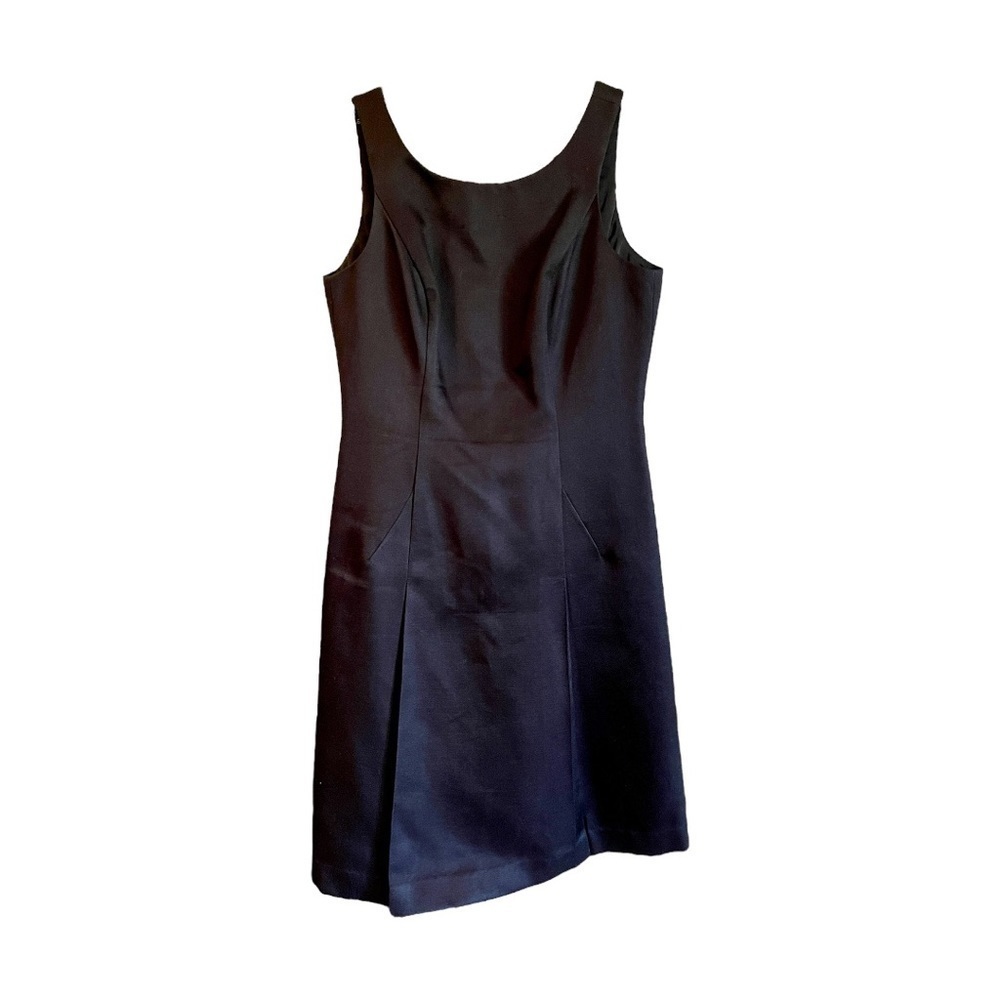 TALBOTS, NWOT, WOMENS, STYLISH, BLACK, COTTON/SILK DRESS. - Picture 1 of 7